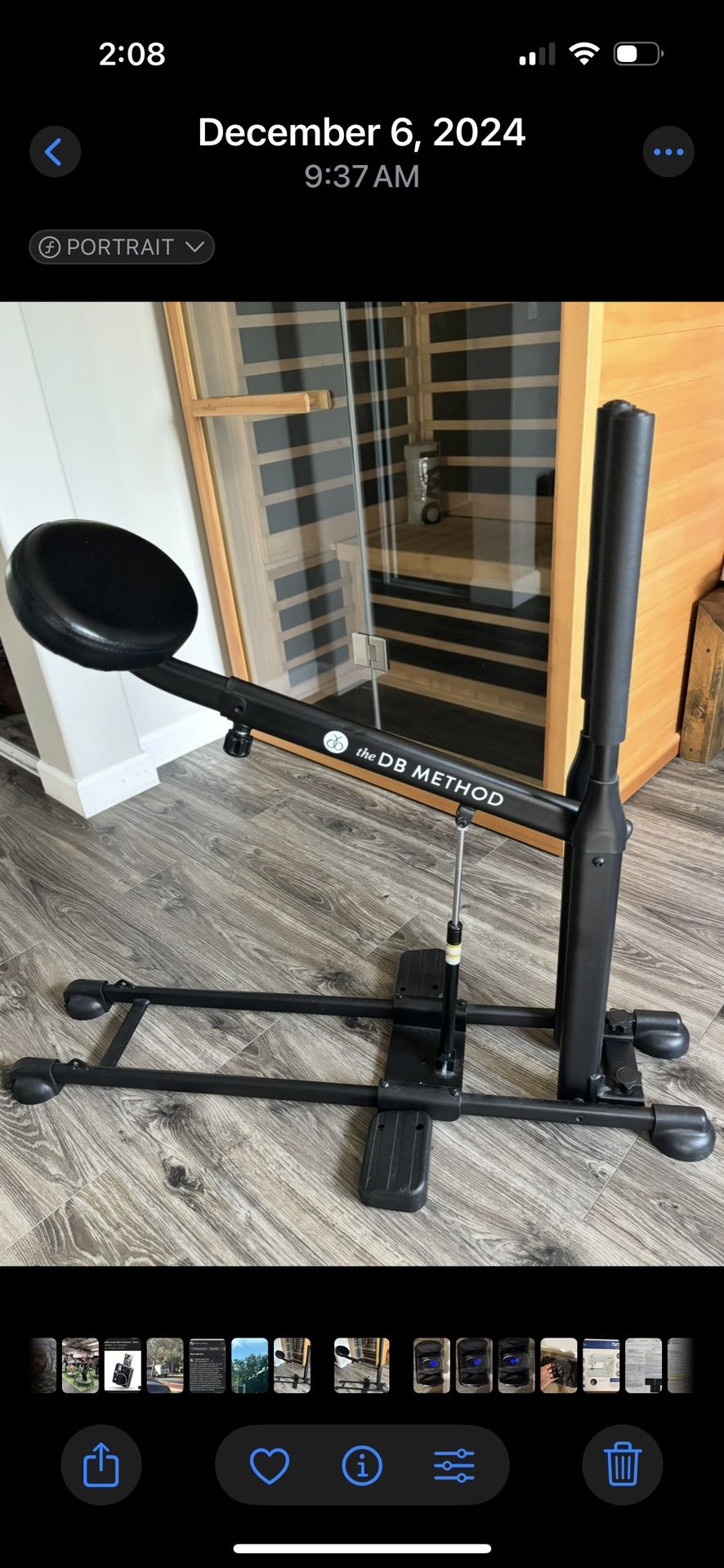 DB Method Squat Machine