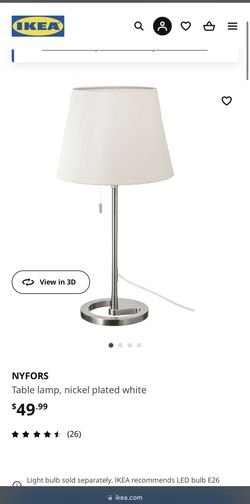 2 Table Lamps
