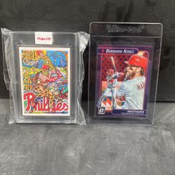 Bryce Harper Numbered Hit Lot! 