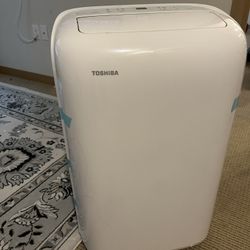 8,000 (DOE) BTU Portable Air Conditioner Cools 350 Sq. Ft. with Dehumidifier and Remote in White