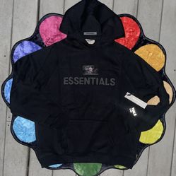 Essentials SS20 “BLACK” Hoodie Size M L
