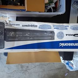PANASONIC DVD VHS VCR NEW IN BOX