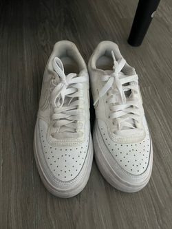 Nike Air Force 1 White Low-Top Sneakers