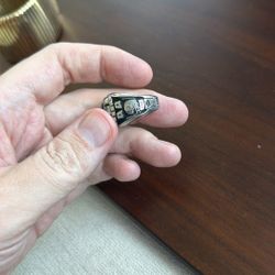 Sterling Silver Class Ring 