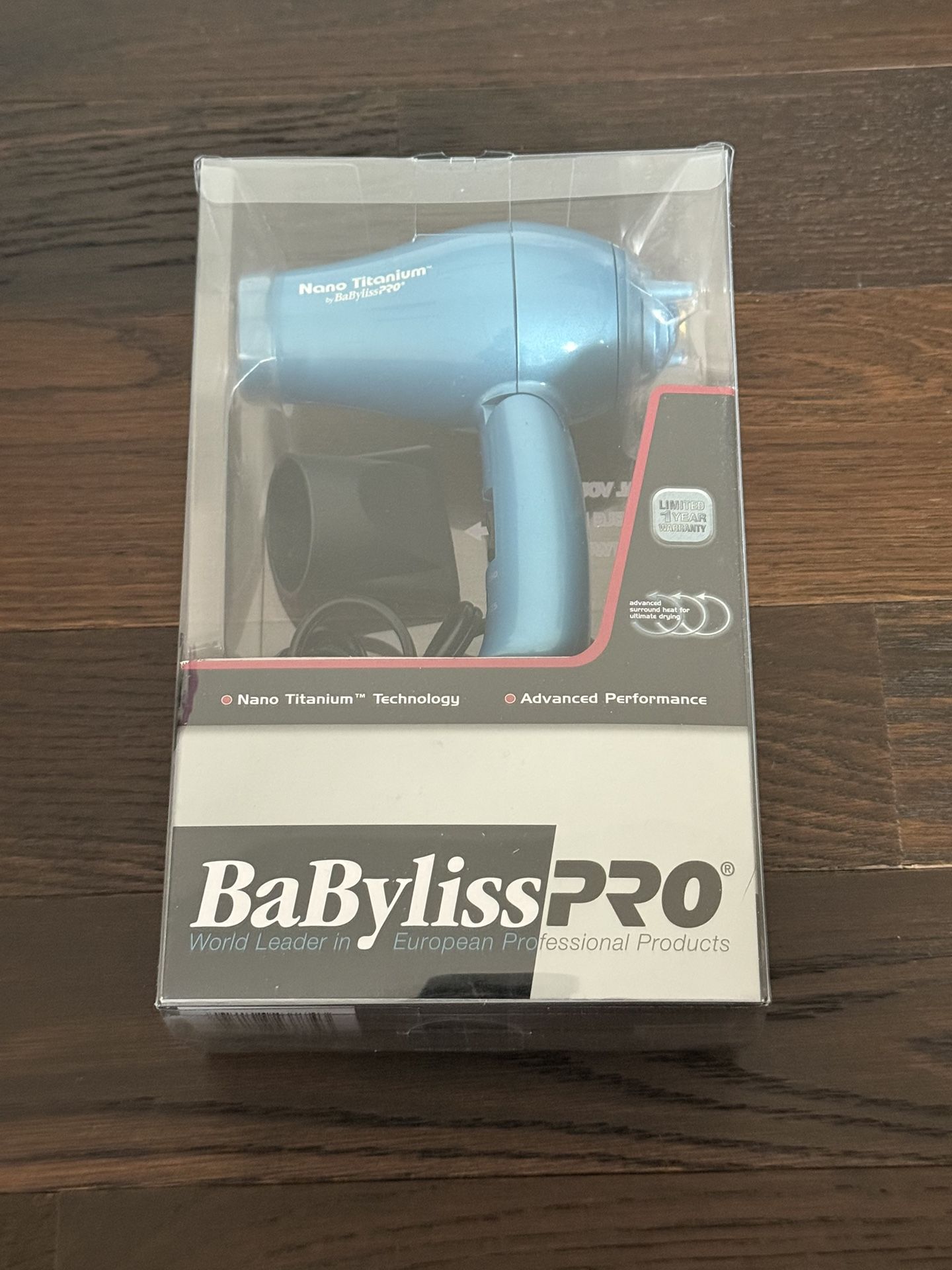 BaBylissPRO Nano Titanium Travel Dryer