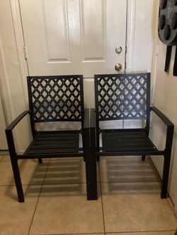 Pair of Patio Chairs