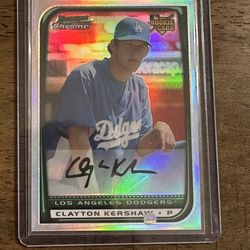 🔥 Clayton Kershaw LA Dodgers Rookie Card Refractor 🔥