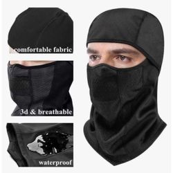 Balaclava Ski Mask Winter Face Mask for Men Women Cold Weather Windproof Waterproof Thermal Fleece Hats  Free size  About this item FOR COLD WEATHER: 