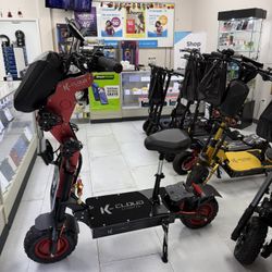 K Cloud K14 Electric Scooter 80MPH! Finance For $50 Down Payment!!