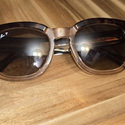 Ray Ban Hawk Eye Polarized Sunglasses Tortoise Brand New 