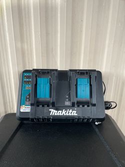Makita 18V Lithium-Ion Dual Port Rapid Optimum Charger