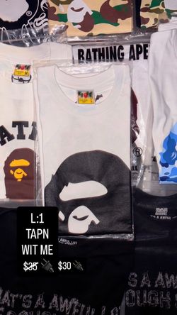 LARGE BAPE TEE