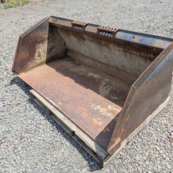 66" Bobcat Skid Steer or Tractor Light Material Bucket 