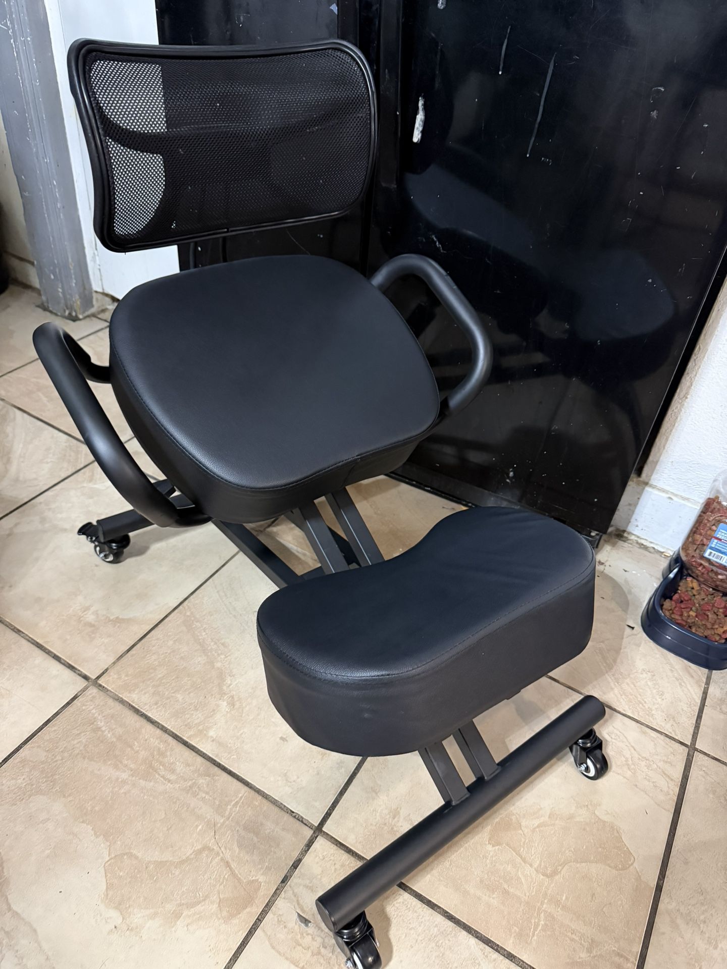 Ergonomic Height Adjustable Breathable Kneeling Chair Back