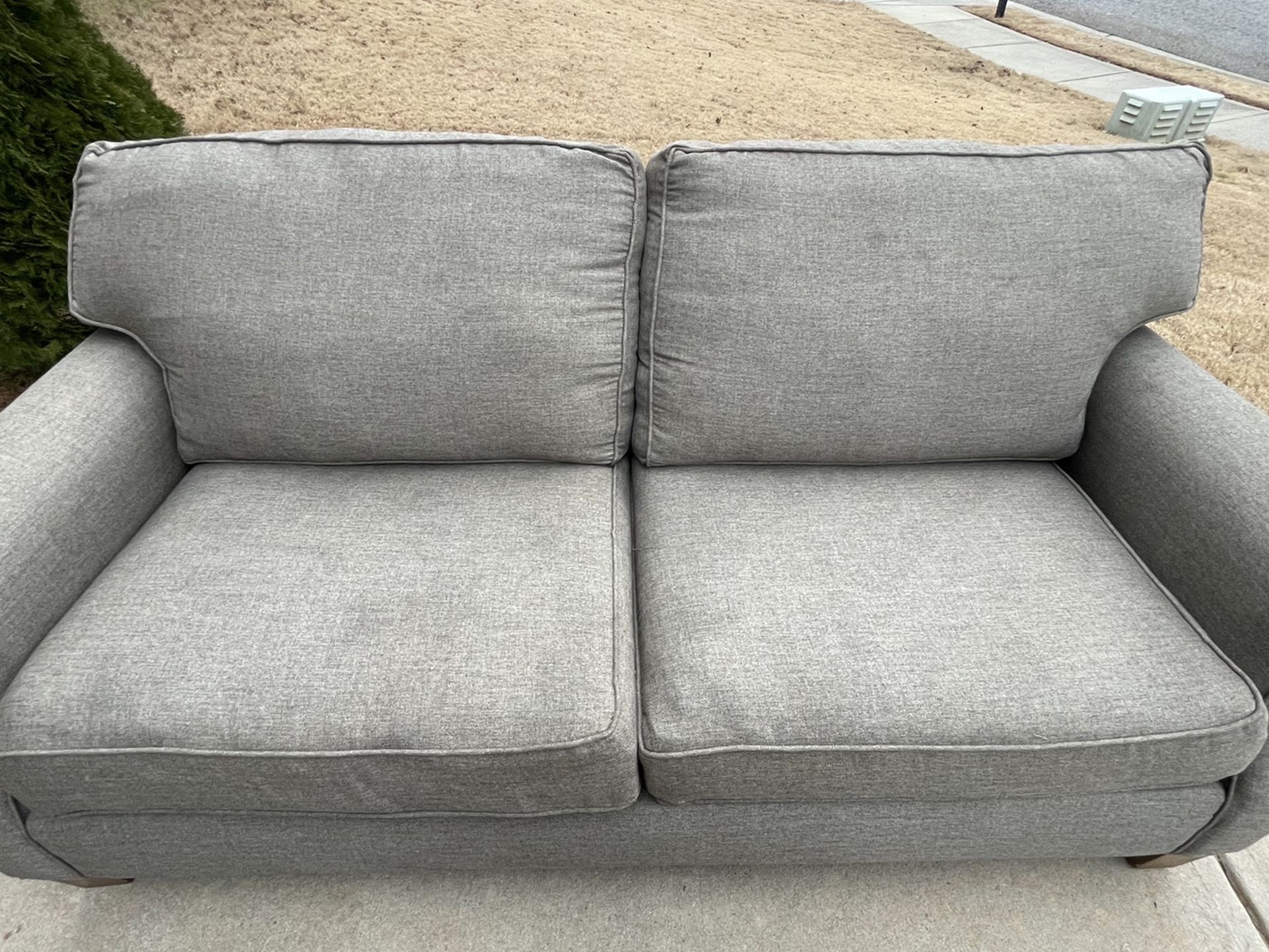 Gray Two Seat Couch