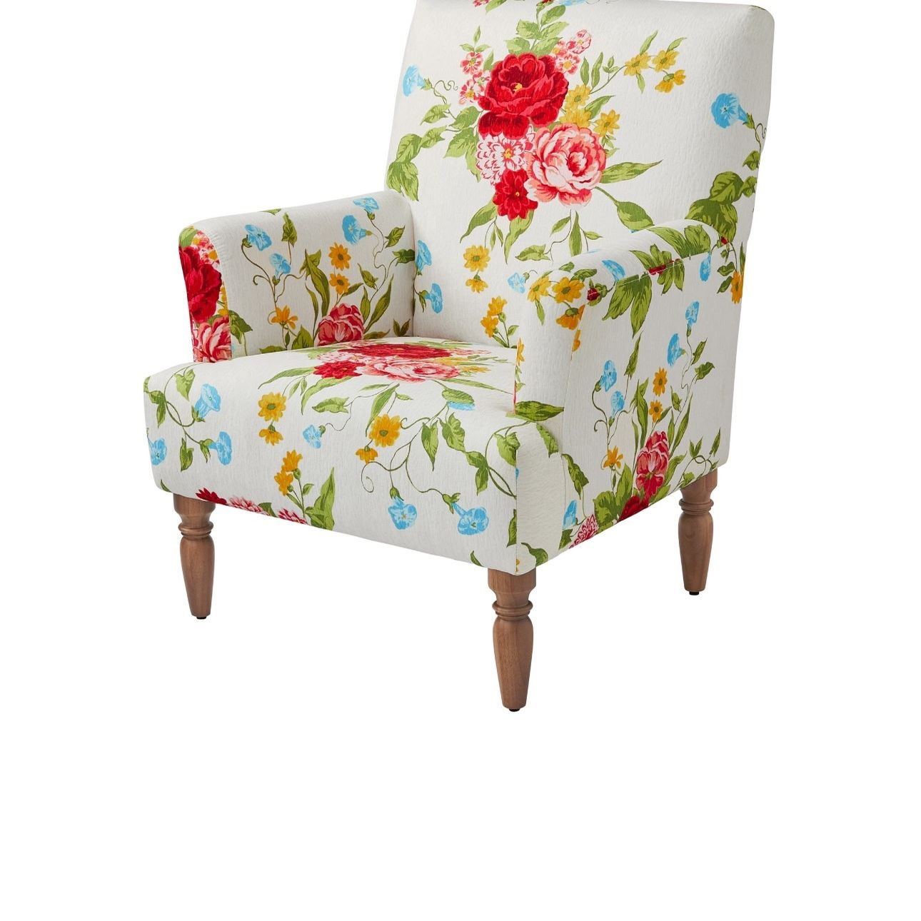 The Pioneer Woman Sweet Rose High Rolled Arm Accent Chair