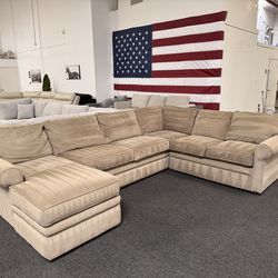 Cream Sectional Couch - Free Delivery