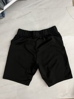 Black biker shorts
