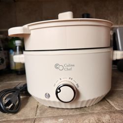 NEW: Culina Chef Electric Pot And Steamer