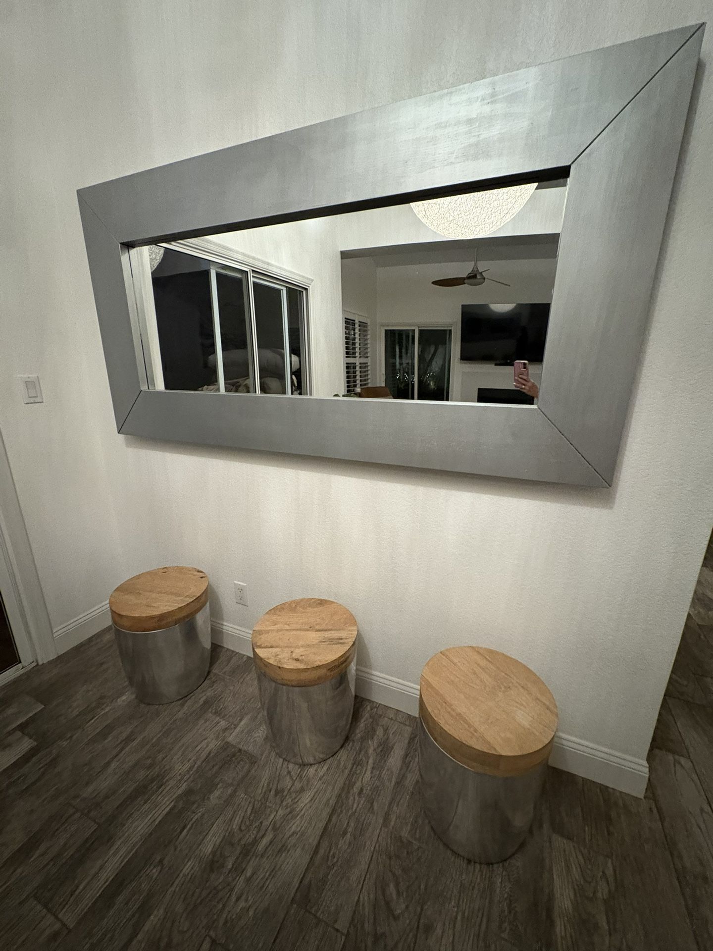 Solid Wood Mirror 