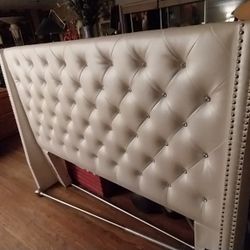 QUEEN SIZE BED FRAME HEADBOARD