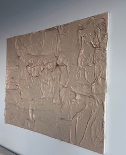 Large Abstract Textured Wall Art Panel