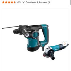 Makita masonry drill and grinder