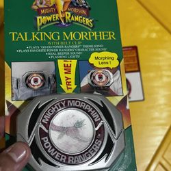 Pink Ranger Power Ranger Talking Morpher New In Box 