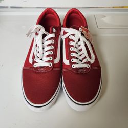 Vans Red/White OTW Sidewall
