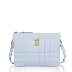 Burberry Blue Lola Double Pouch Bag