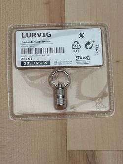 IKEA LURVIG Pet Keys Luggage ID Tube