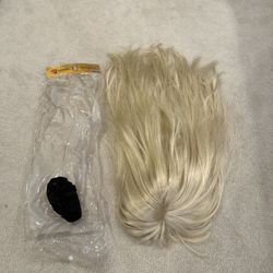 Blonde Wig (Long Hair with Bangs)