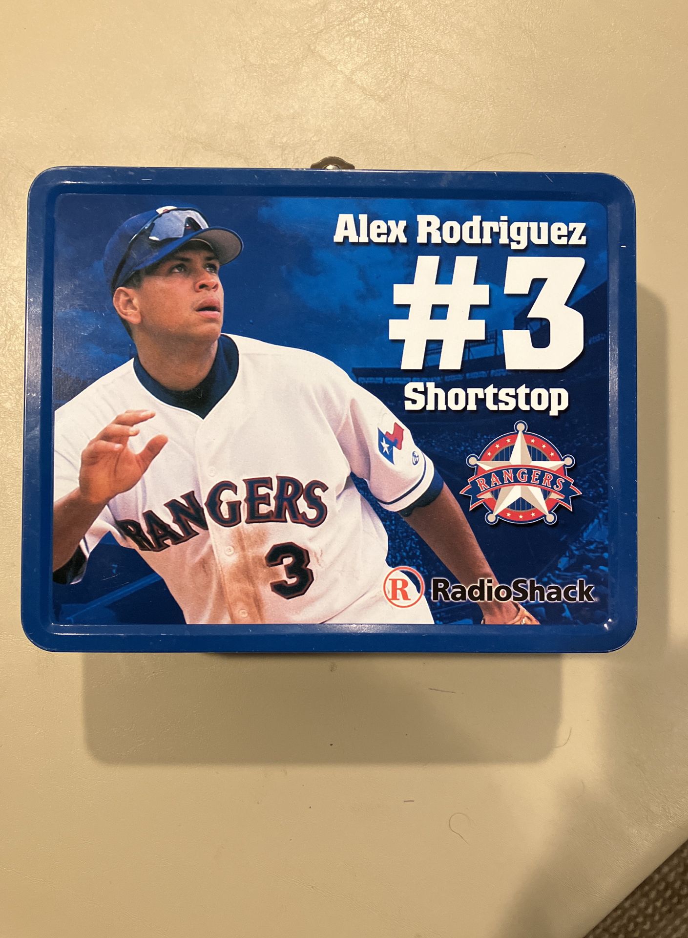 A-Rod Texas Rangers Collectors Lunch Box