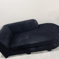 Black Chaise Lounge