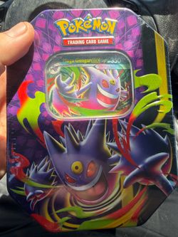 Gengar EX Tins and Hops Zacian Ex Boxes