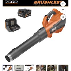 18V Brushless 130 MPH 510 CFM Cordless Battery Leaf Blower with 6.0 Ah MAX Output Battery and Charger