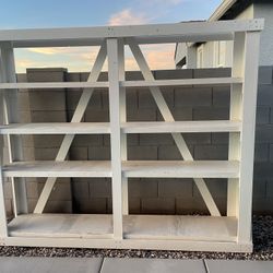 Heavy Soft Wooden Garage Shelves 