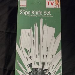 Ronco  25 PC Knife Set 