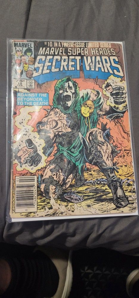 Marvel Comic Secret Wars #10 In 12 Issue LIMITED Series O.B.O
