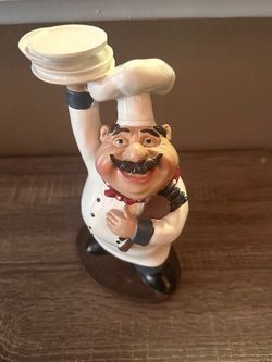 Italian Chef Decorative Statue