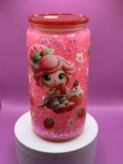 Strawberry Short Cake Snowglobe