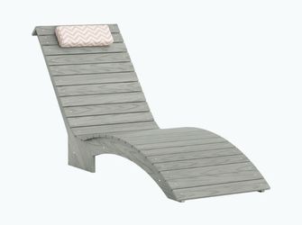 Light gray HDPS in pool lounge chair