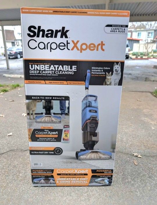Shark CarpetXpert Upright Deep Carpet Cleaning Vacuum (EX120)