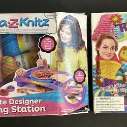 $20: New Knitting Loom (unopened) Loom art and Ultimate Designer Station.
