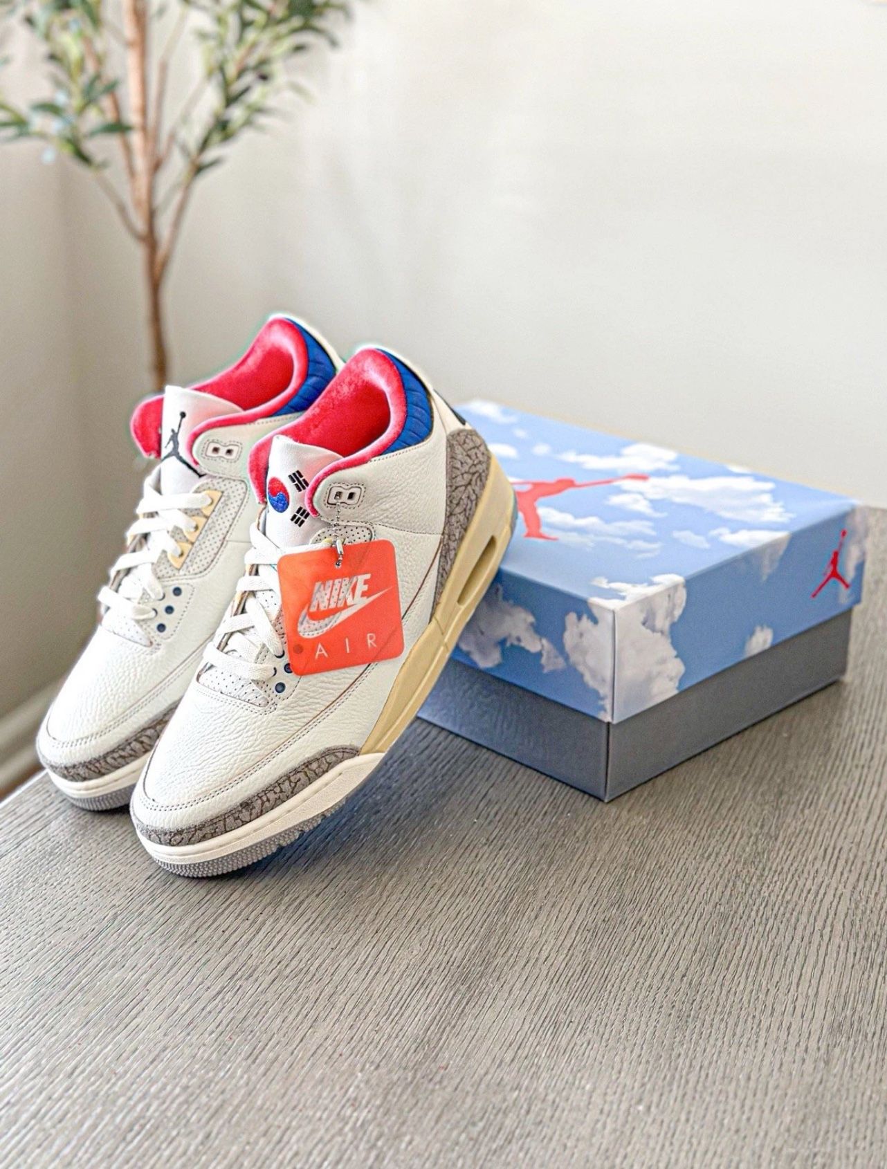Nike Air Jordan III 3 Retro OG Seoul Korea 2.0 Size 11 Men's