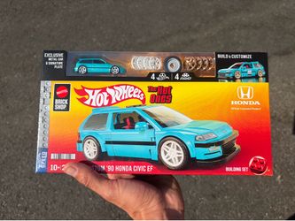Honda Civic EF Hot Wheel Matel Brick Shop