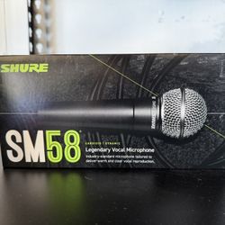 SM58 Cardioid Dynamic Microphone 