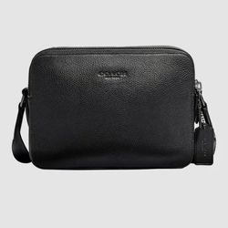 Coach Black Messenger Bag 