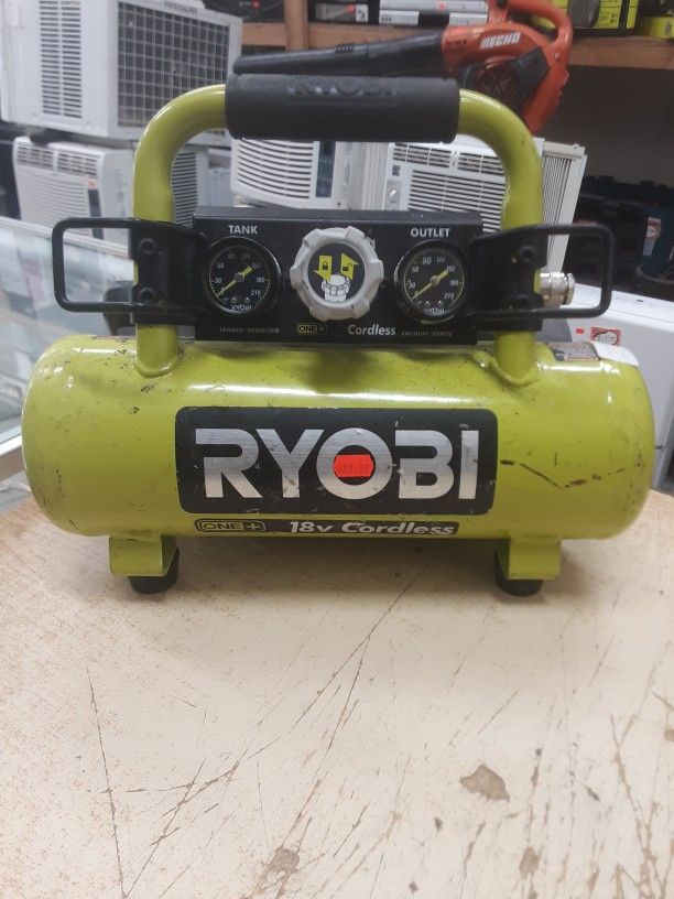 Ryobi ONE+ 18V Cordless 1 Gal. Portable Air Compressor (Tool-Only)
