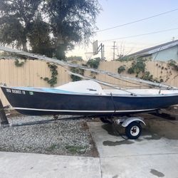 1970s Paceship Sailboat